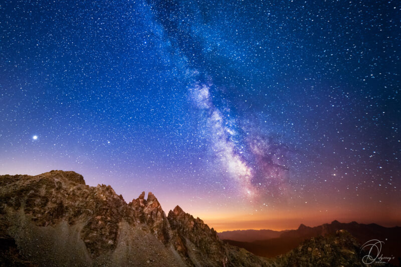Astrophotography Nightscape Aude Nowak Odysseys Dream Photographie de paysages nocturnes Art Décoration Intérieur Montagnes, alpes,