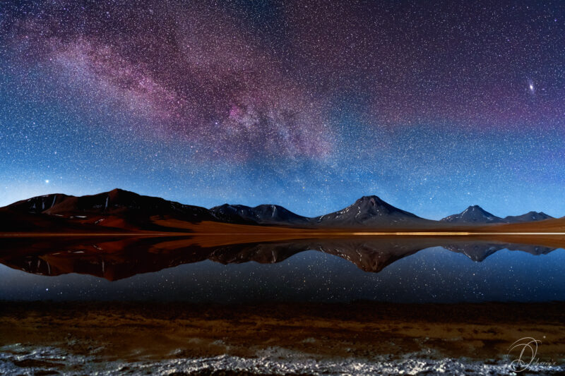 Astrophotography Nightscape Aude Nowak Odysseys Dream Photographie de paysages nocturnes Art Décoration Intérieur Chili