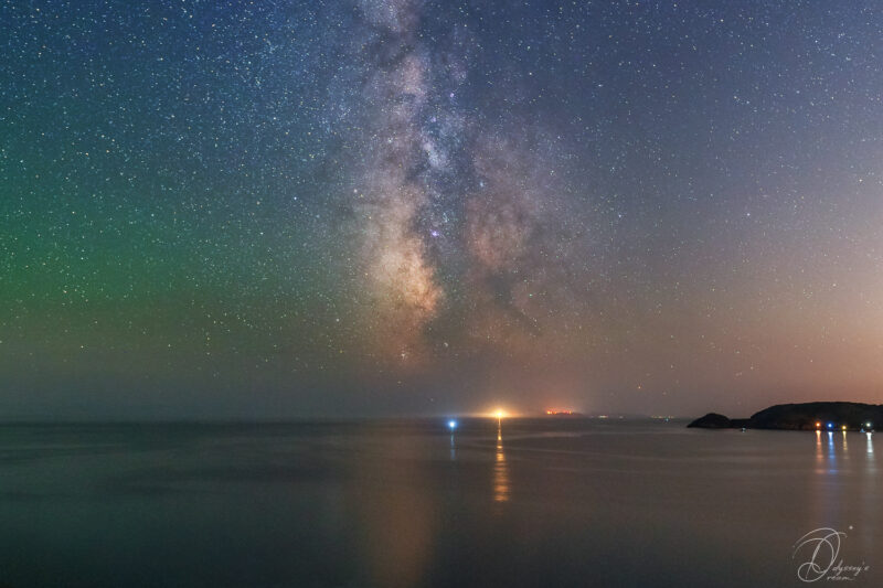 Astrophotography Nightscape Aude Nowak Odyssey's Dream Sud de la France Mer Méditerannée Saint Tropez