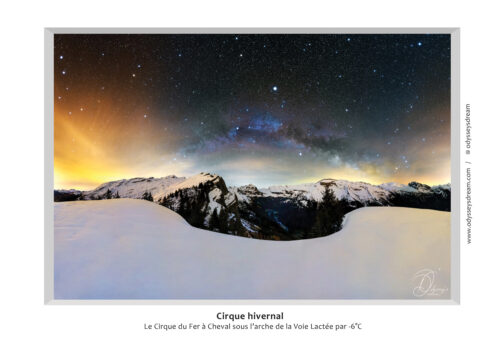 Cirque Hivernal - Carte Postale