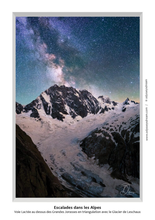 Escalades dans les Alpes - Carte Postale