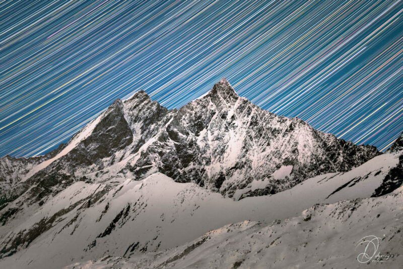 Astrophotography Nightscape Aude Nowak Odyssey's Dream Alpes Montagnes Photographie de paysages nocturnes